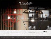 Tablet Screenshot of makhincafe.com